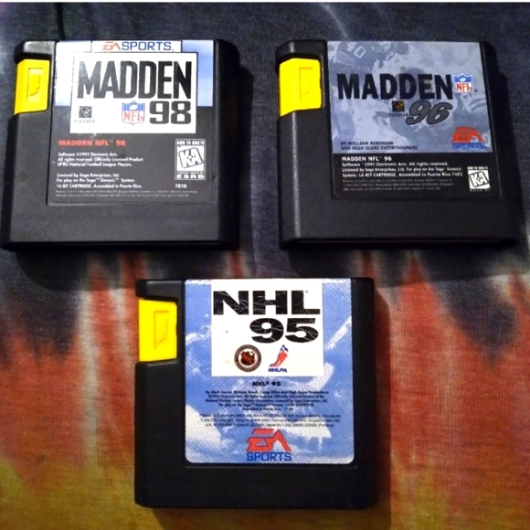 Vintage Sega Sports games